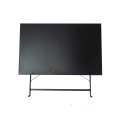 Mesa plegable rectangular de metal de 110 * 70 cm